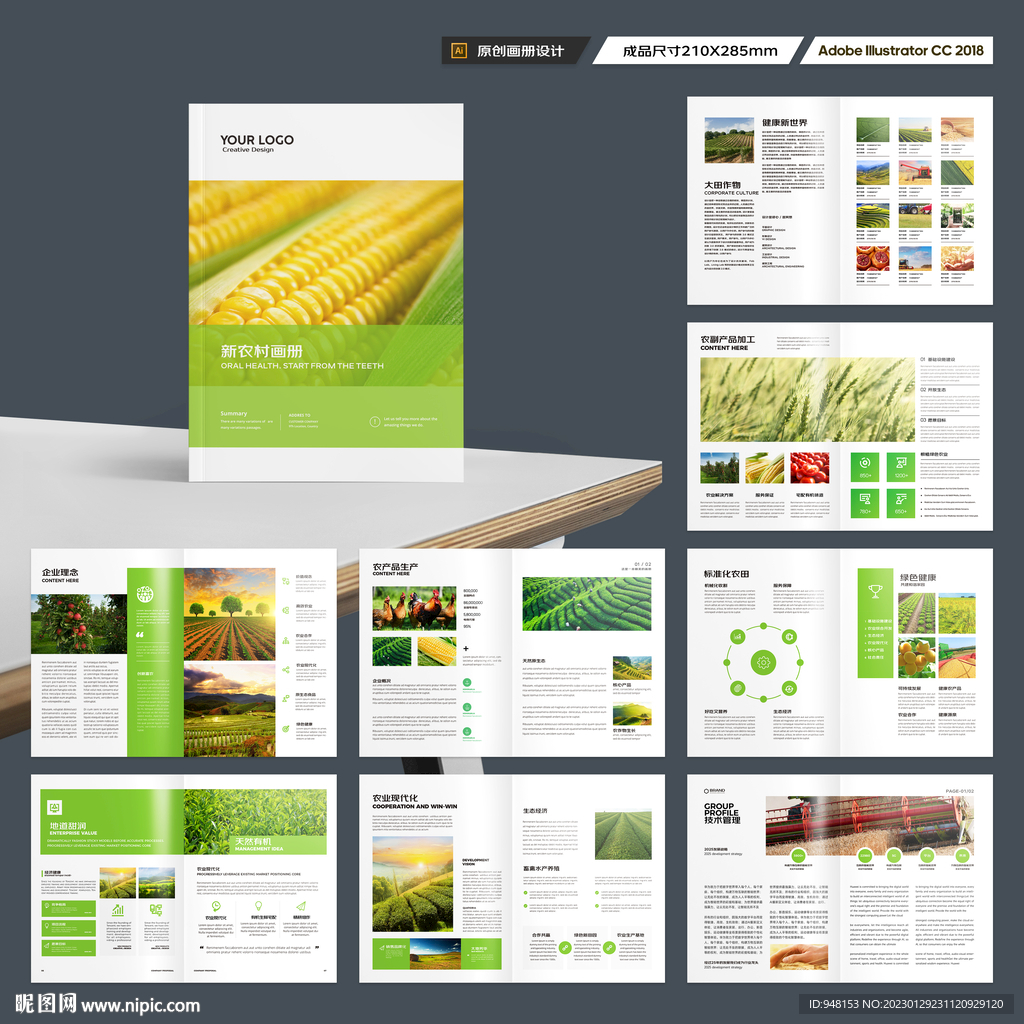 农产品画册