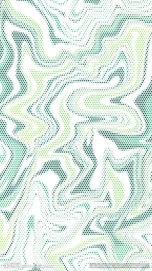 流体穿孔板图案