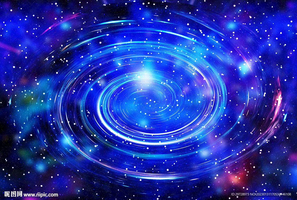 高清旋涡星空