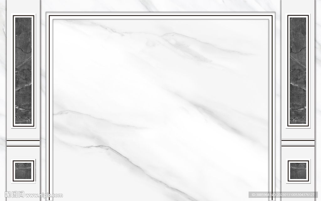 简约护墙板背景墙图片