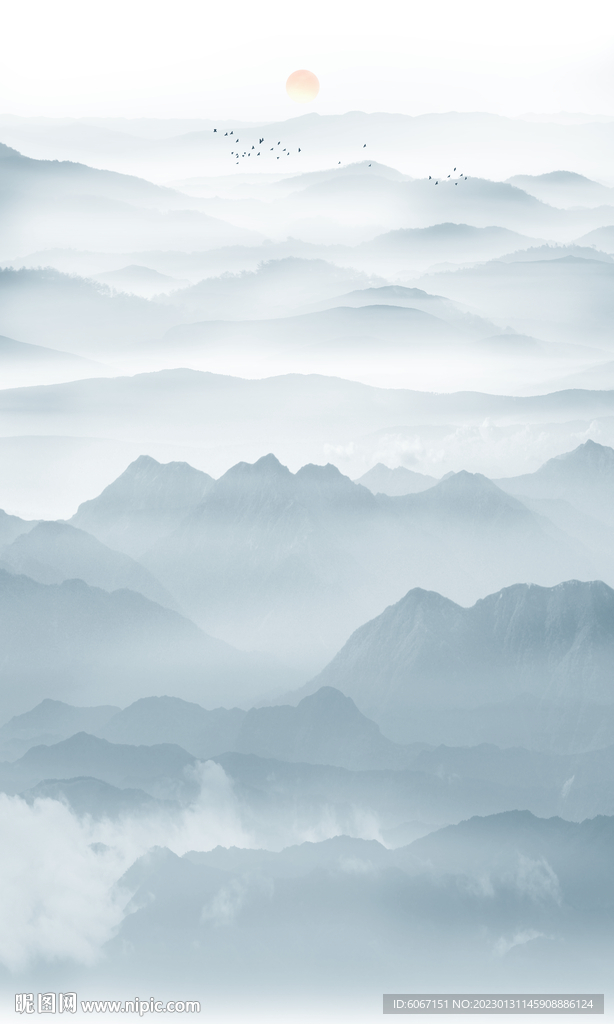 玄关水墨画