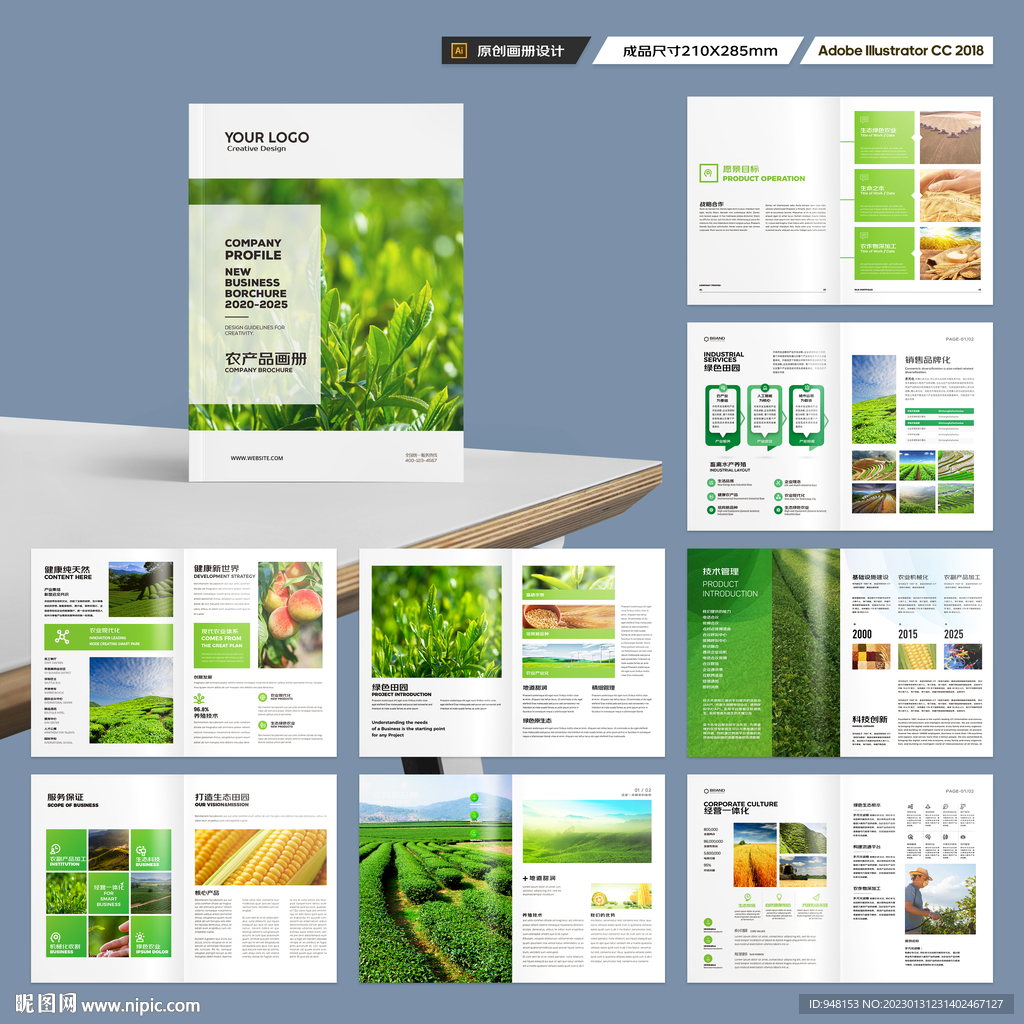 农产品画册