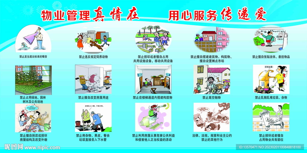 物业制度板