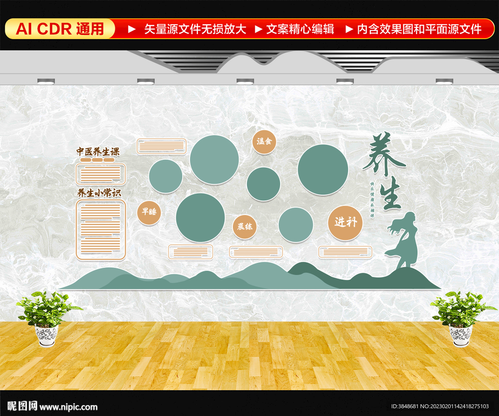 养生文化墙