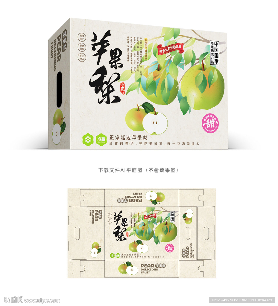苹果梨设计
