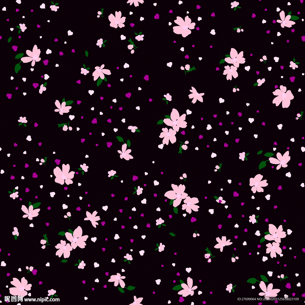 小碎花 