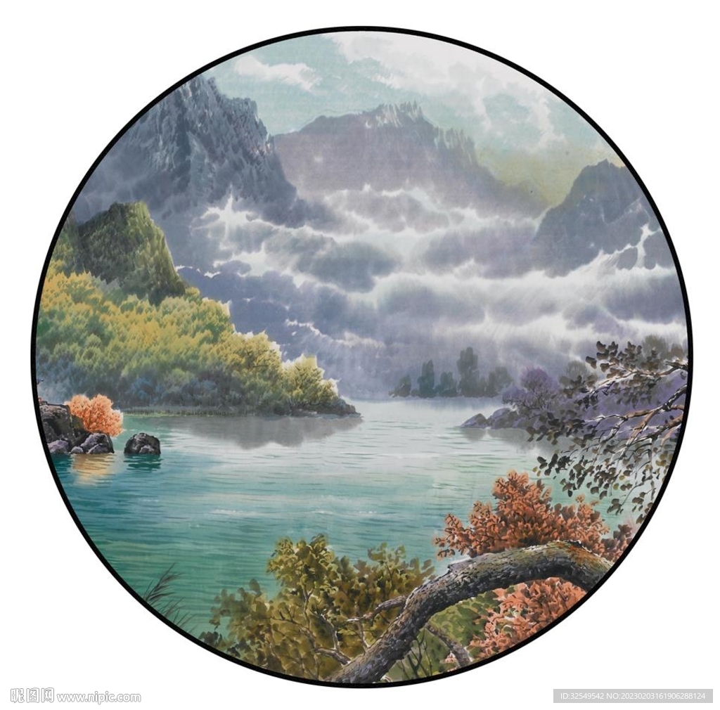 国画山水