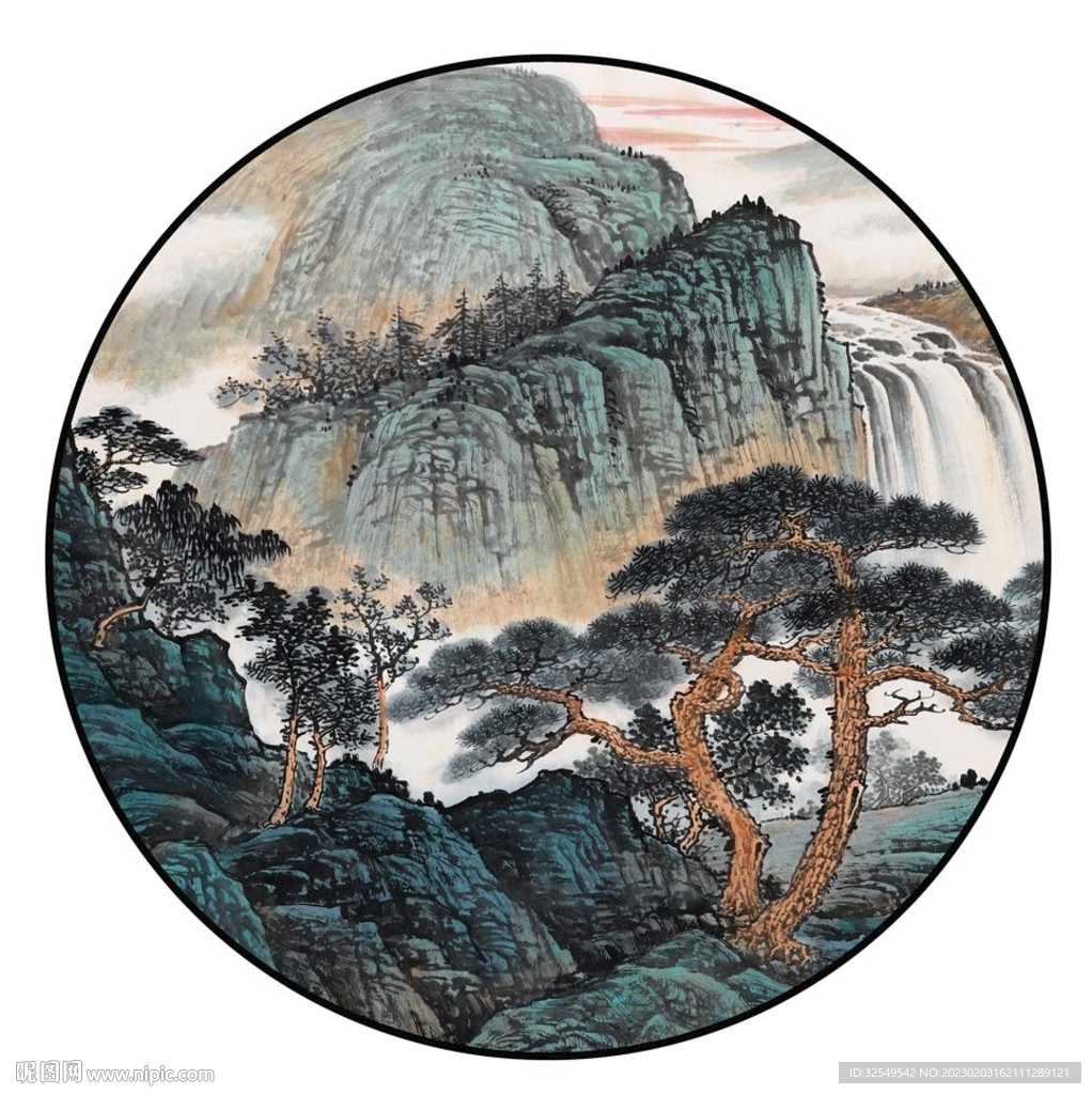 国画山水