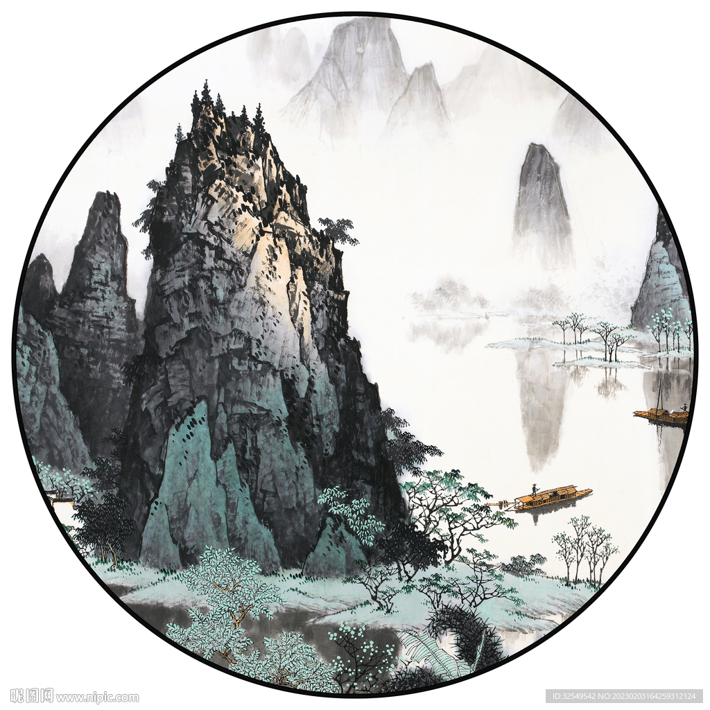 山水装饰画