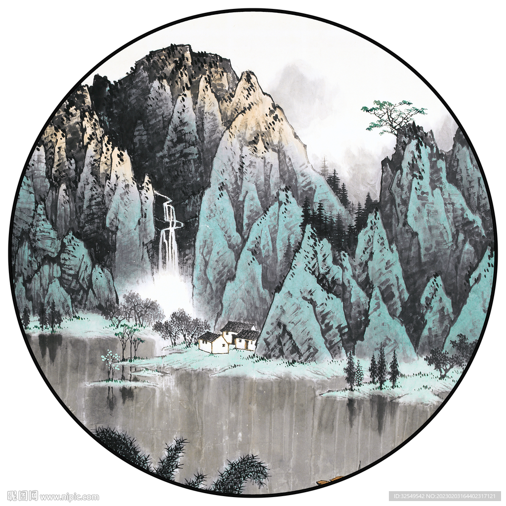 国画山水