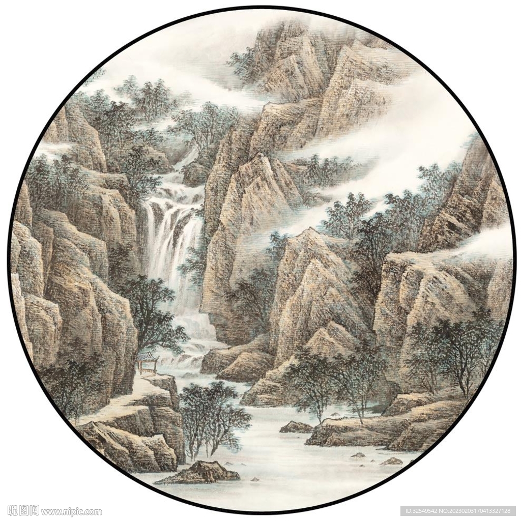 山水装饰画