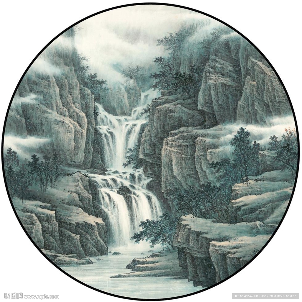 山水装饰画