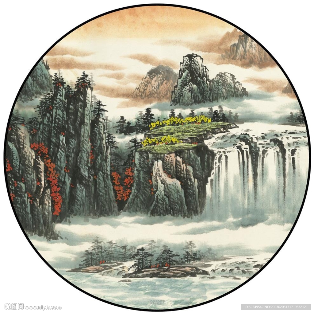 山水画