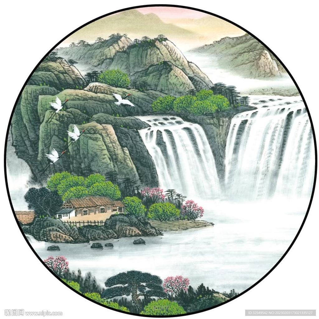 国画山水