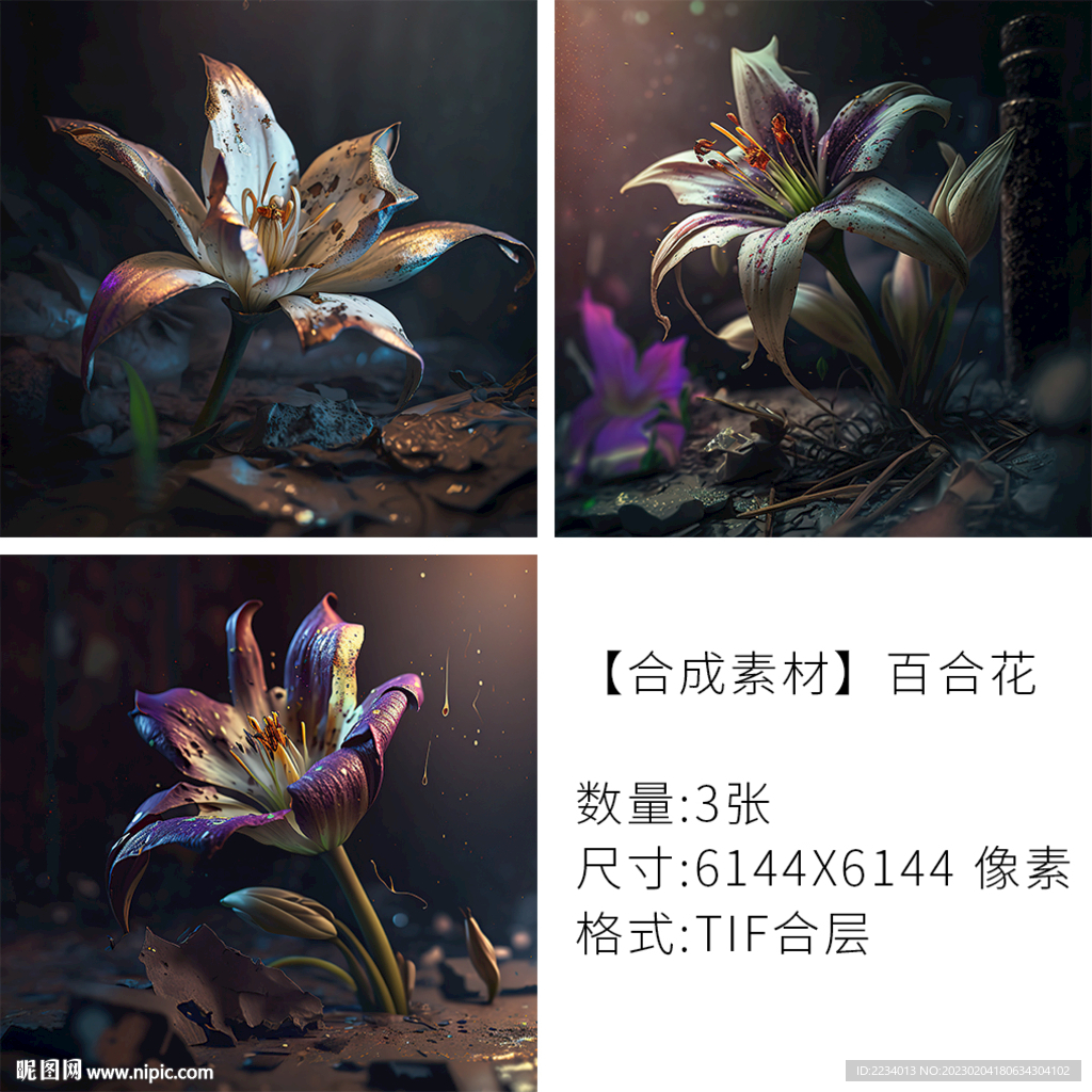 百合花