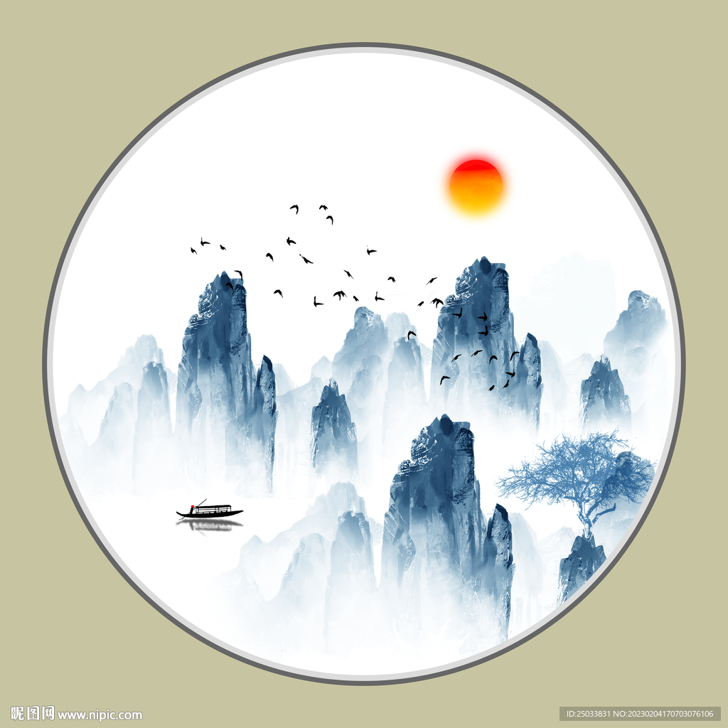  水墨装饰画