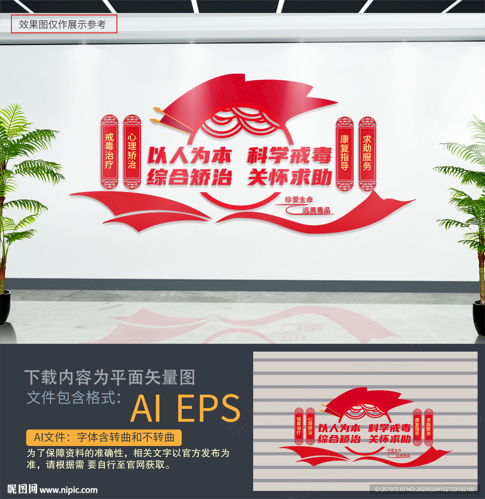 戒毒标语
