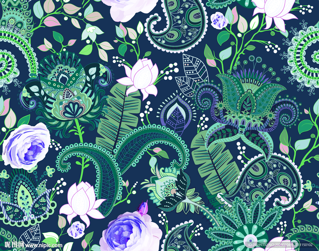 佩斯利花纹