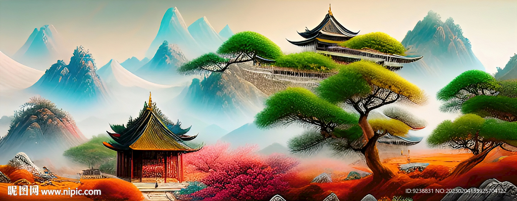 山水画