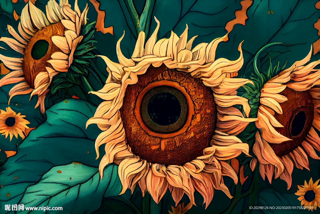 向日葵装饰画