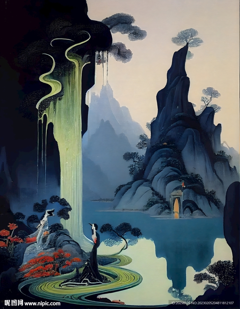 国风山水画