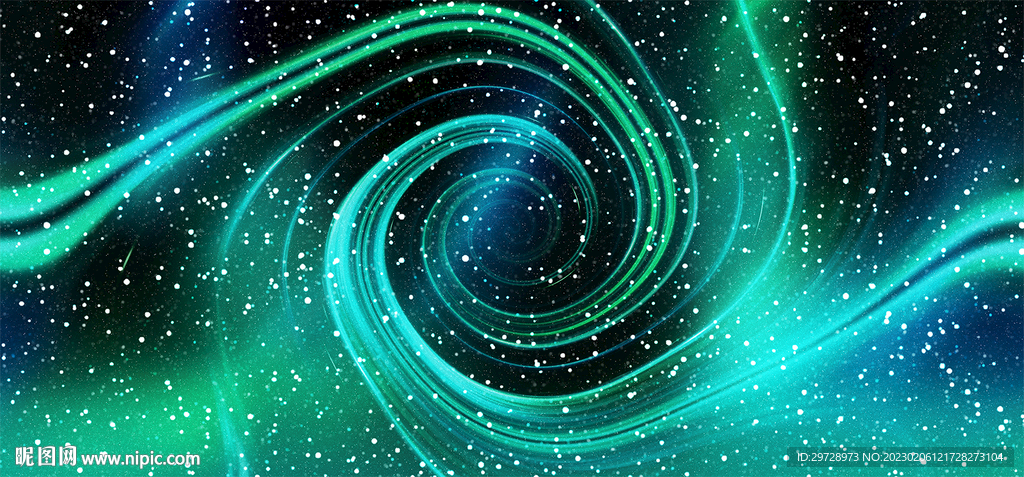 极光星空背景