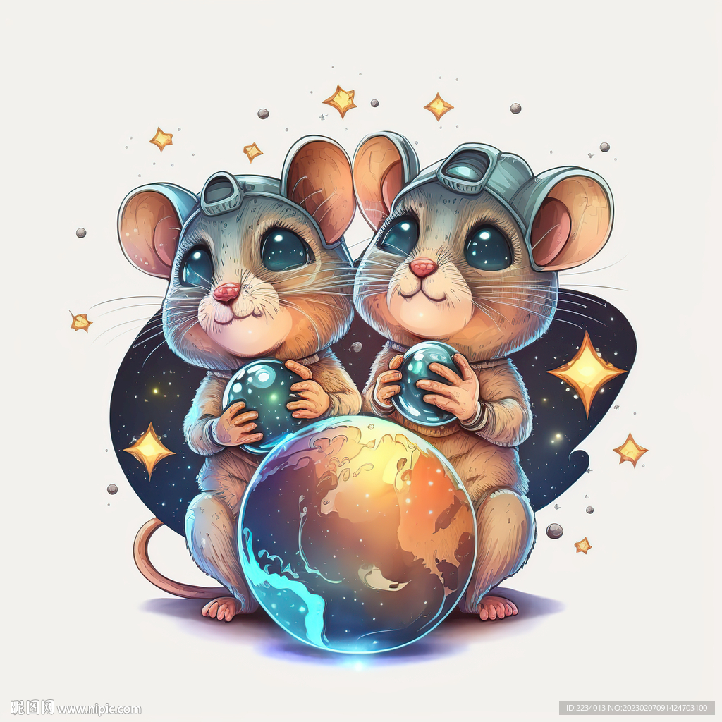 两只老鼠