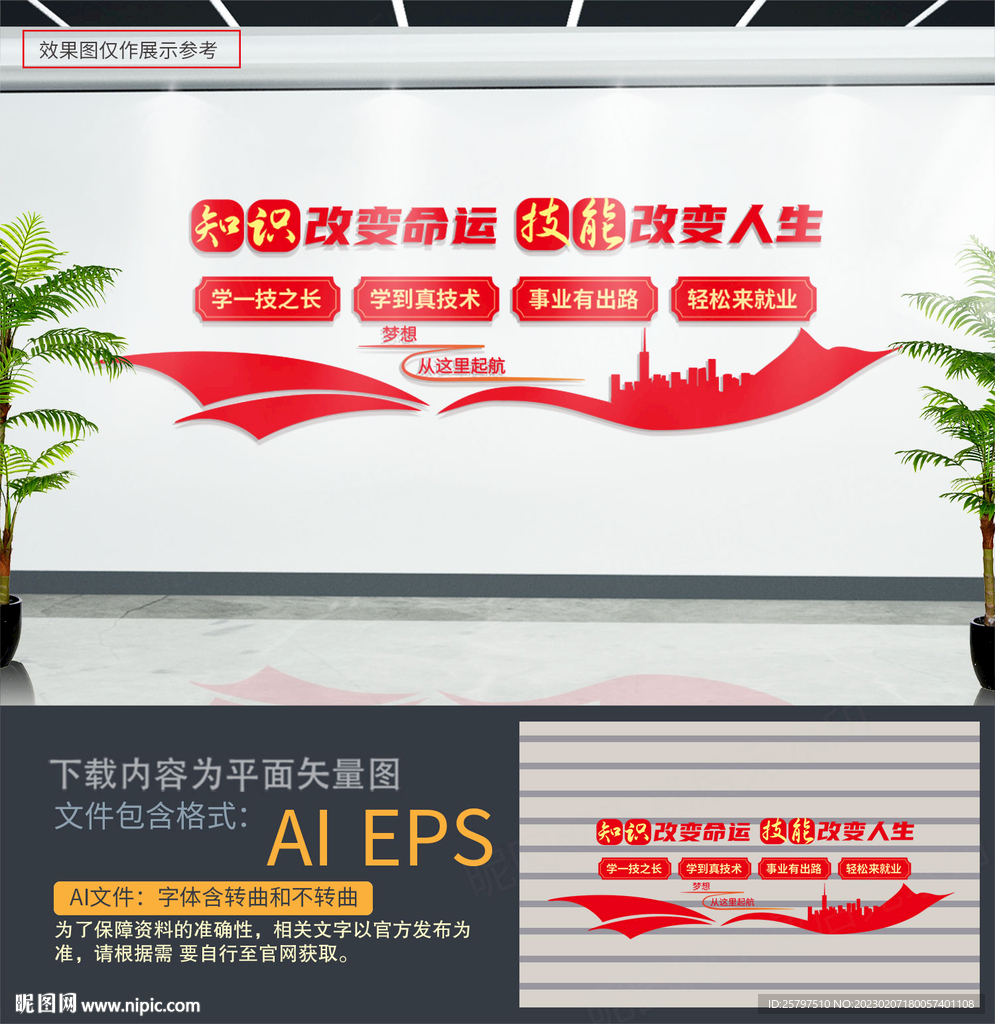 职业教育文化墙