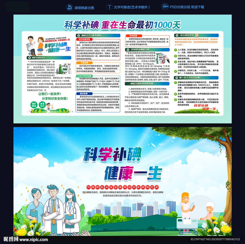 预防碘缺乏病