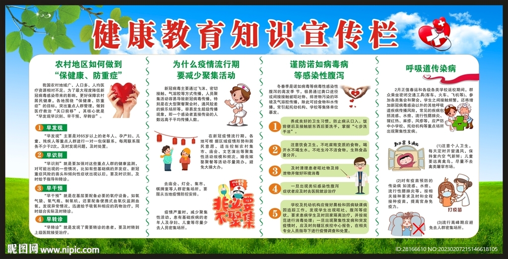 健康教育知识宣传栏