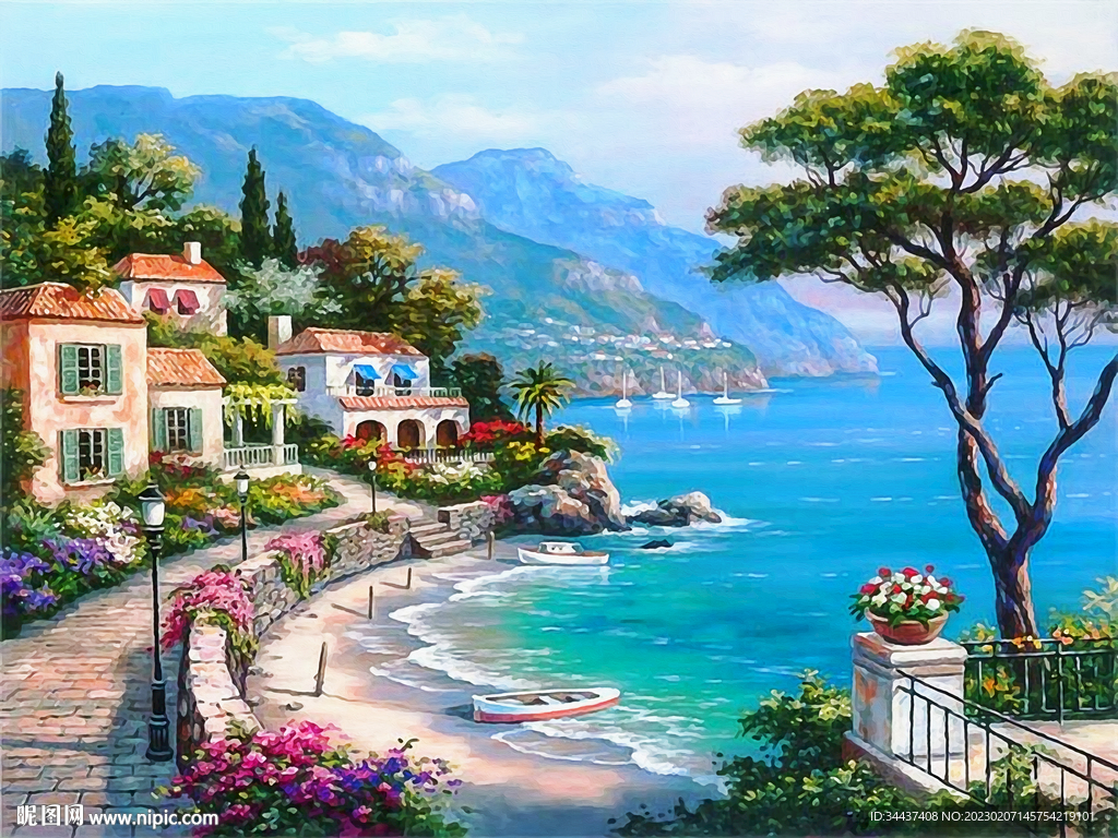 风景油画