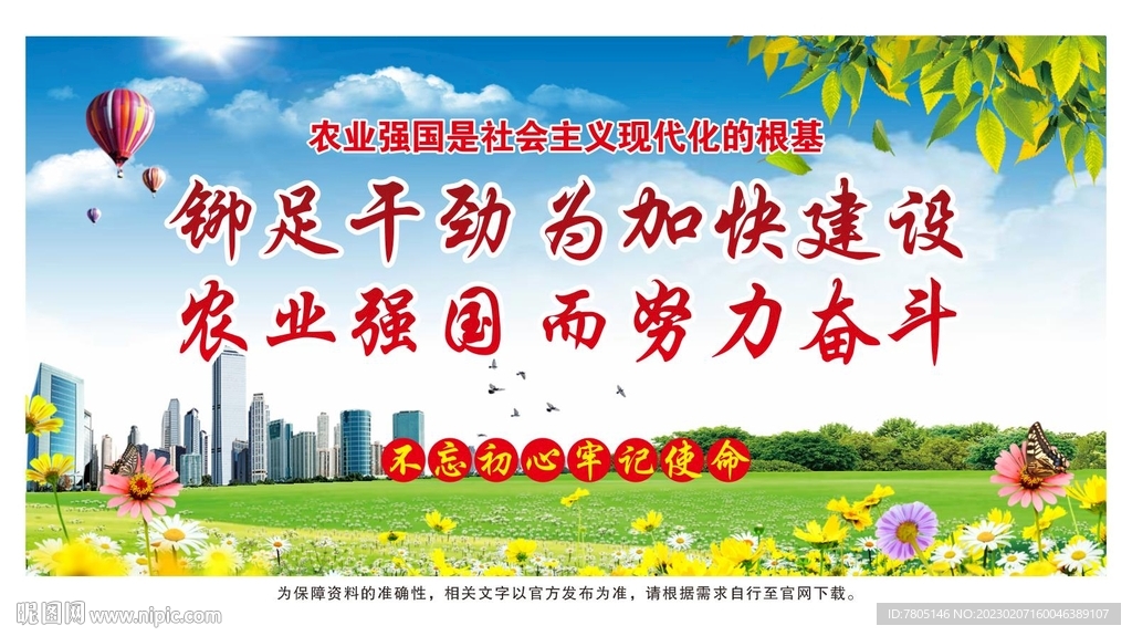 建设农业强国