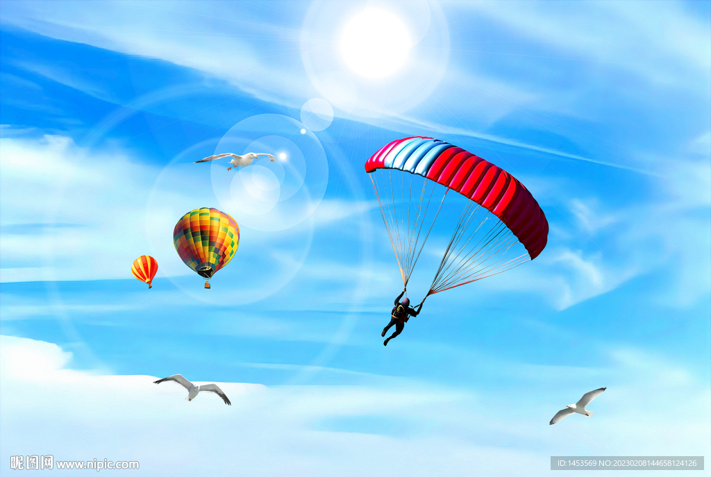 蓝天白云软膜天花