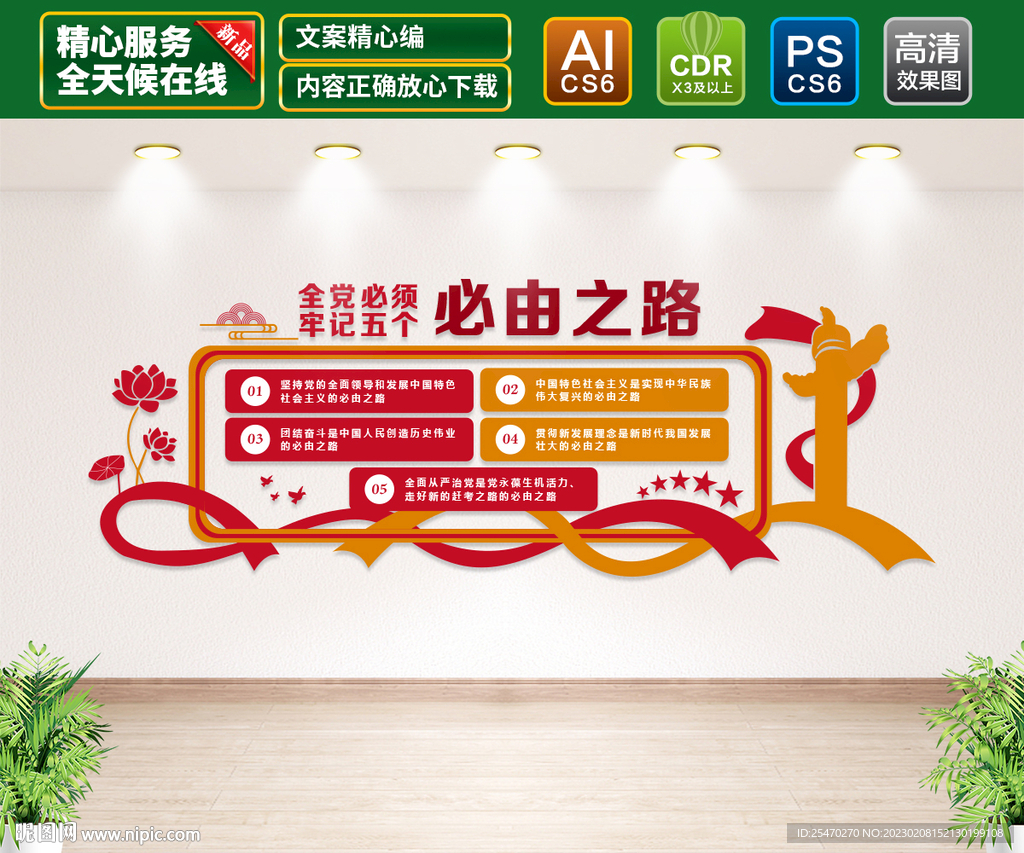 五个必由之路