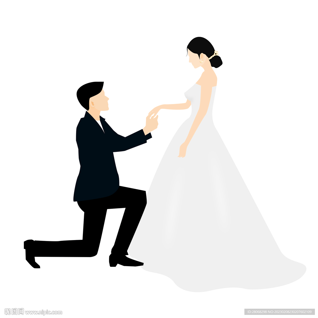 情人节七夕求婚元素