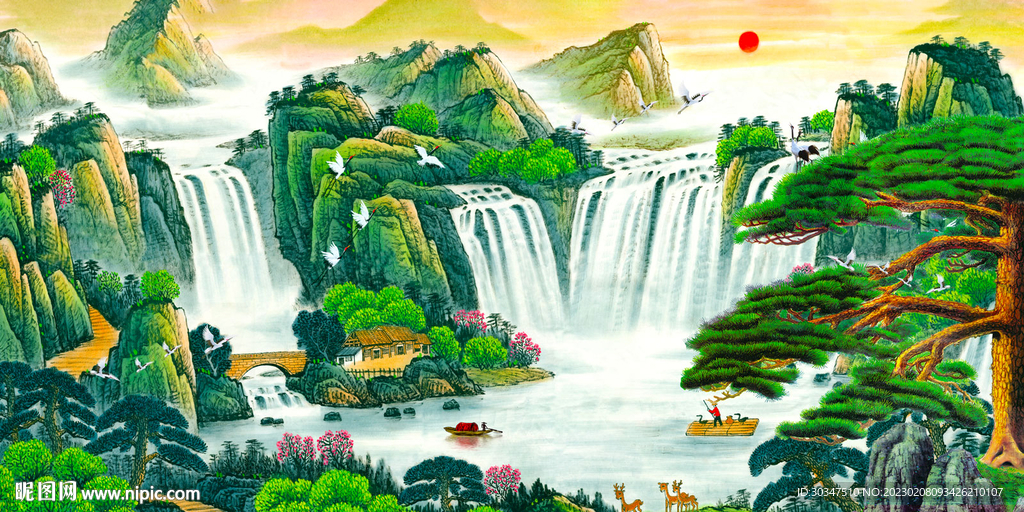 山水画