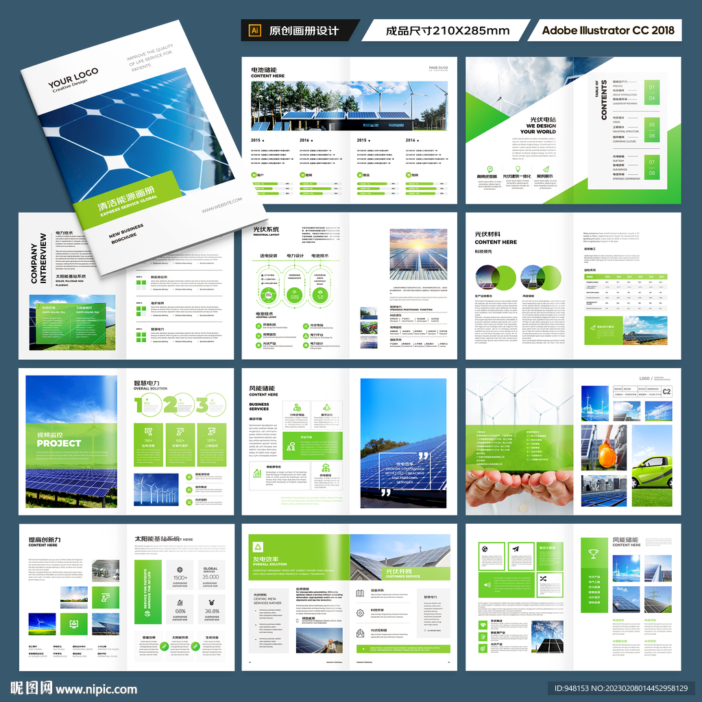 新能源宣传册