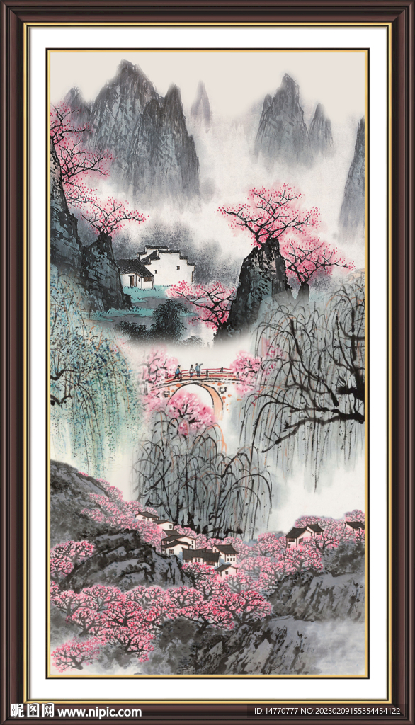 山水风景画 