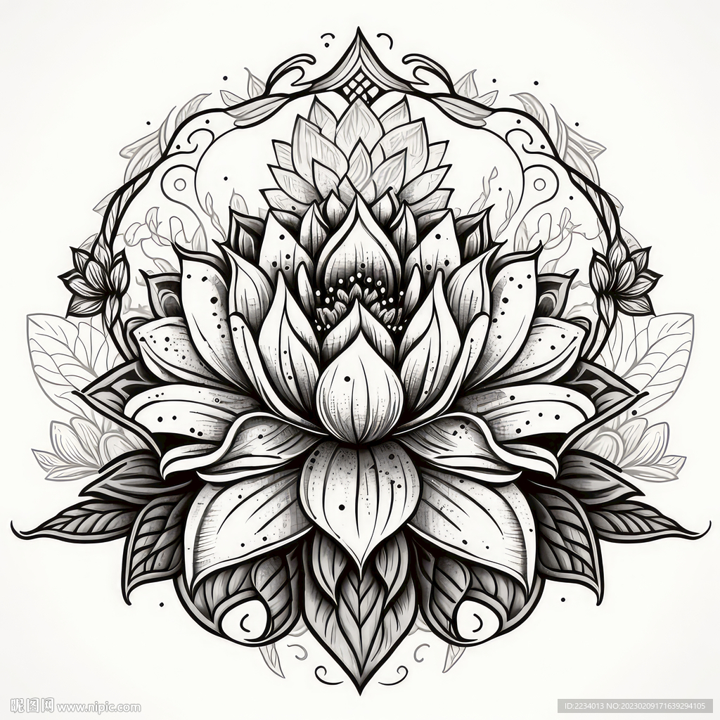 多层莲花