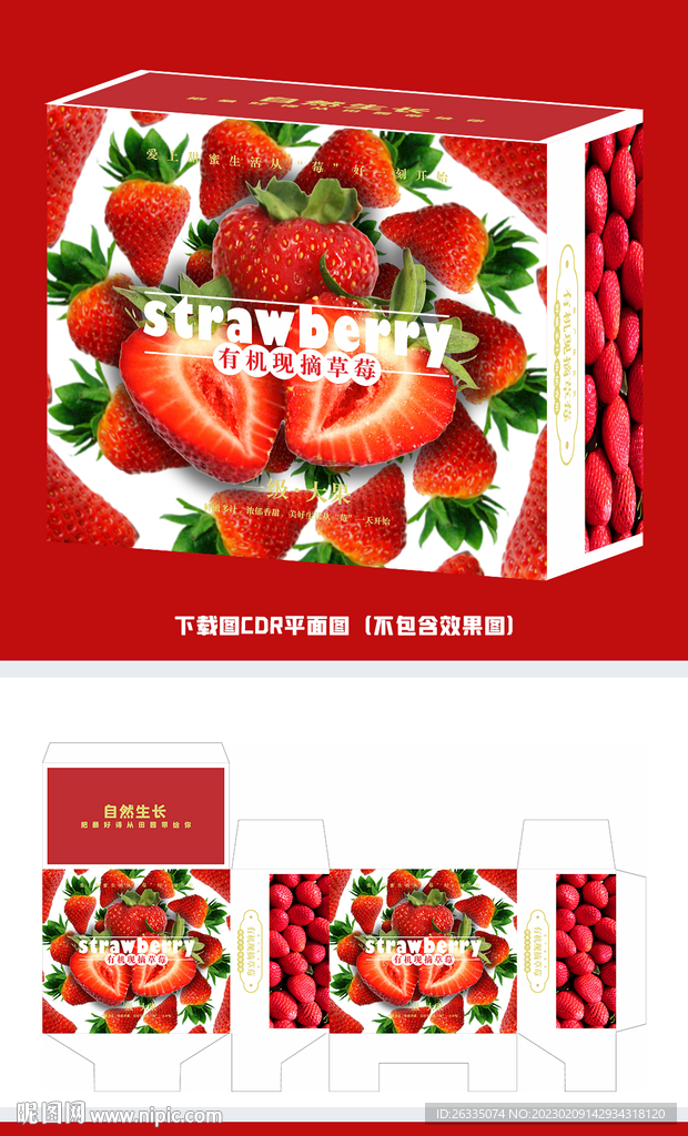 草莓包装