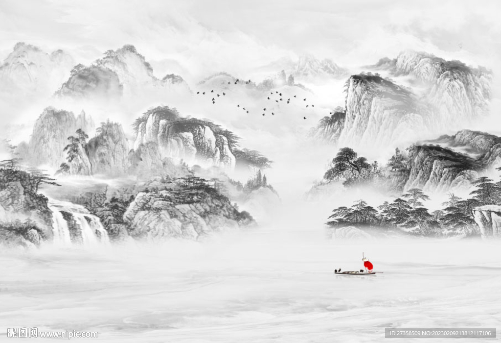 水墨山水