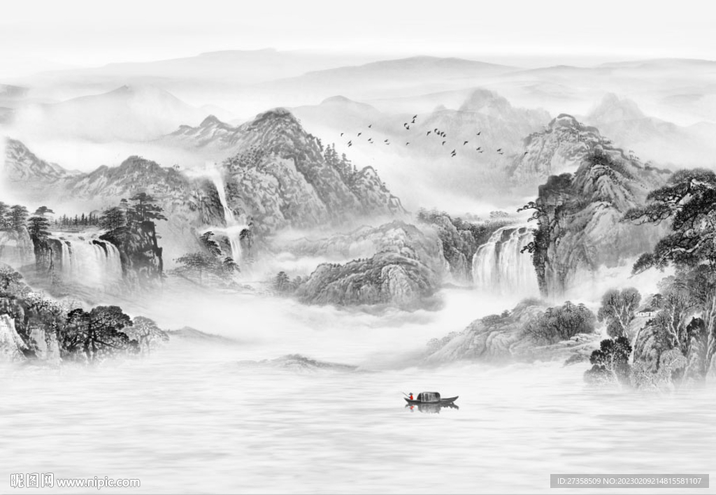 水墨山水