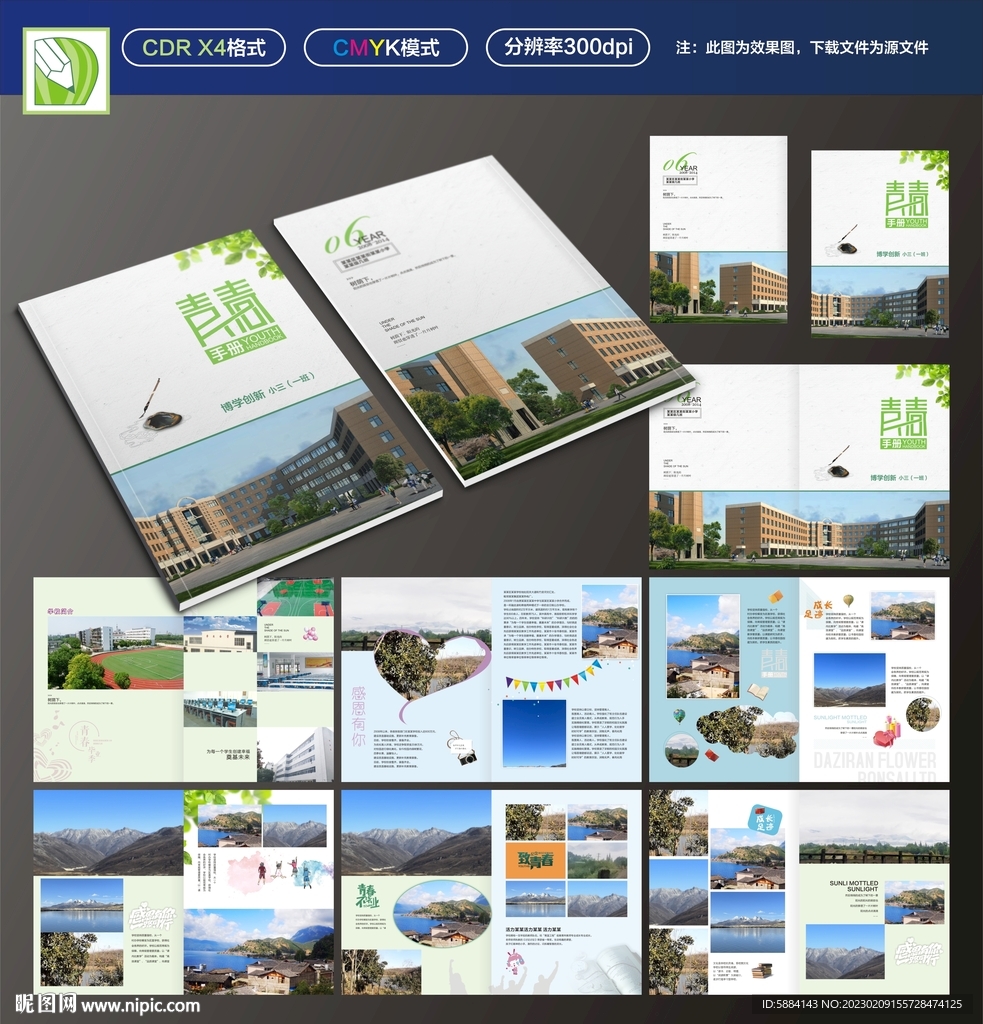 学校画册设计