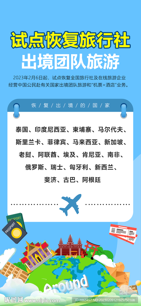 恢复出境通知