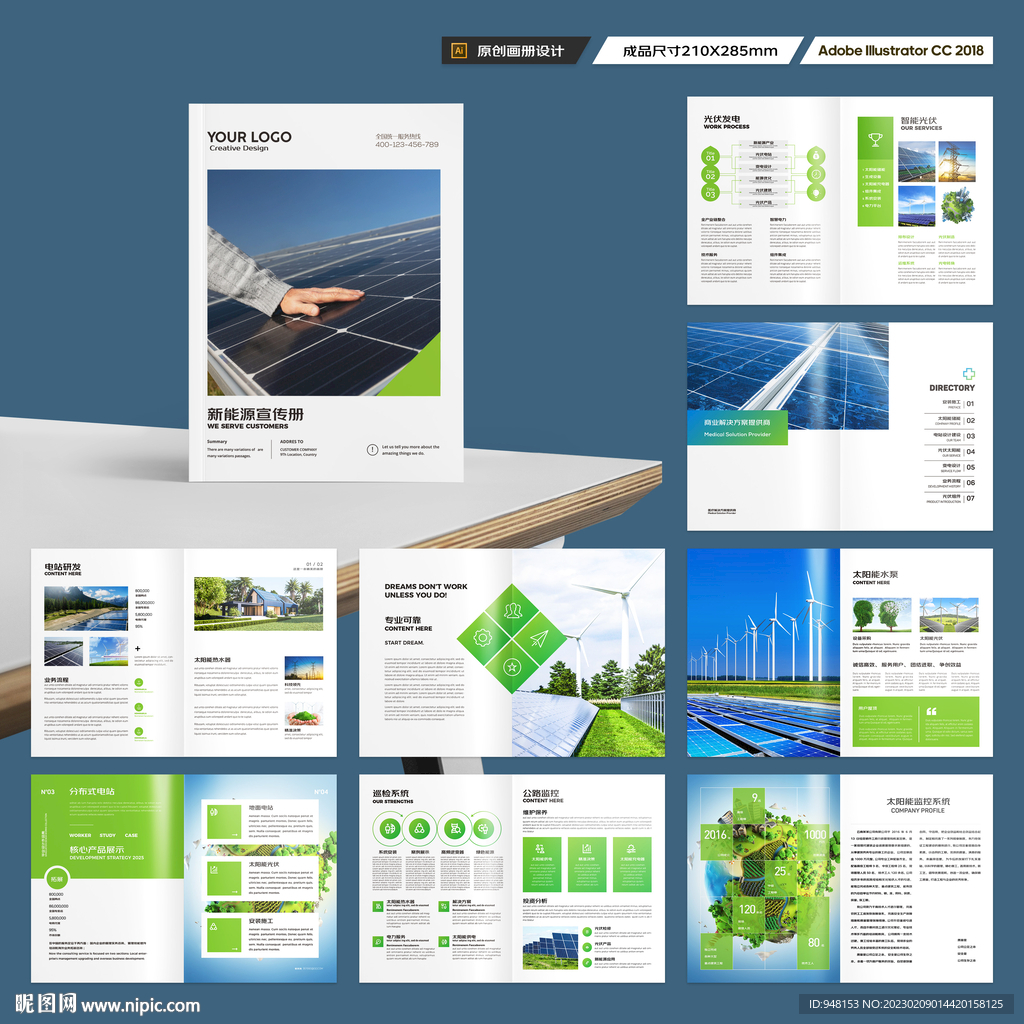 新能源宣传册