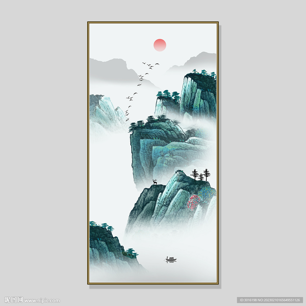 山水画