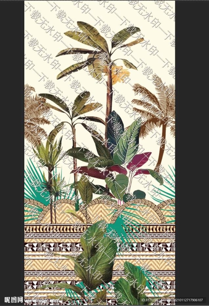 定位椰子树