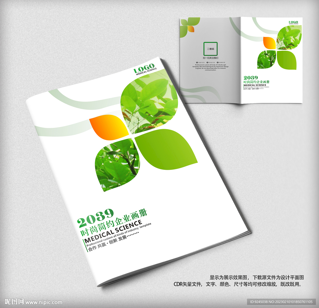 绿色食品画册封面