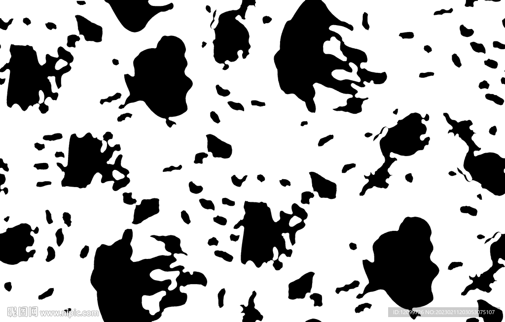 乱花 四方连续 数码印花点点