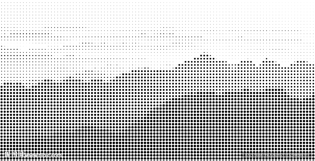 点状山